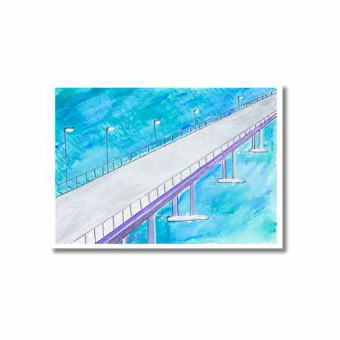 POSTCARDS - The Dawesville Cut Bridge