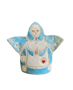 CURIOUS CLAY - Angel Figurine standing