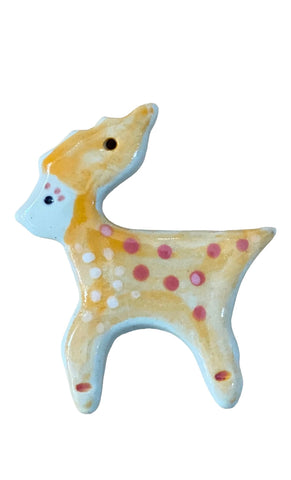 CURIOUS CLAY - DEER ORNAMENT