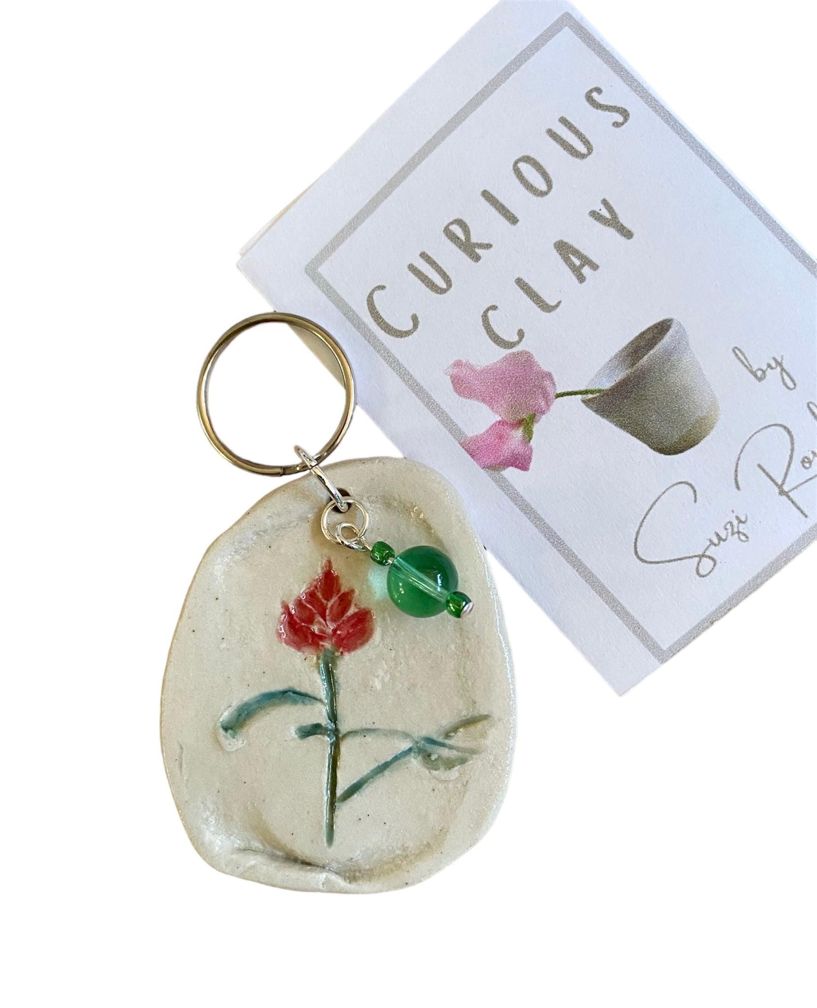 CURIOUS CLAY - Keyring