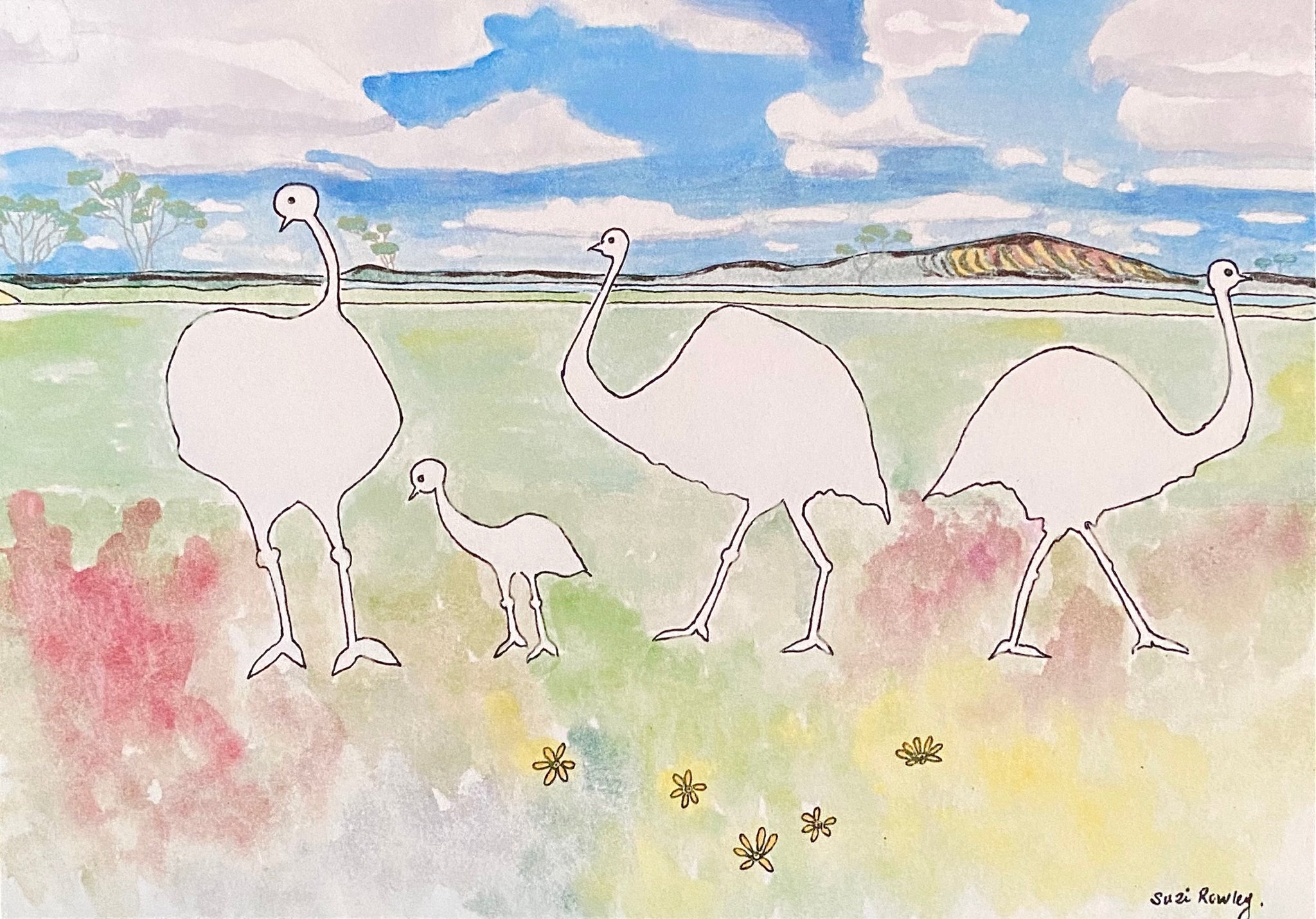 Fine Art Print - Walkabout