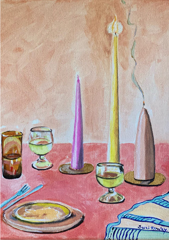 PRINT - Candlelight Supper
