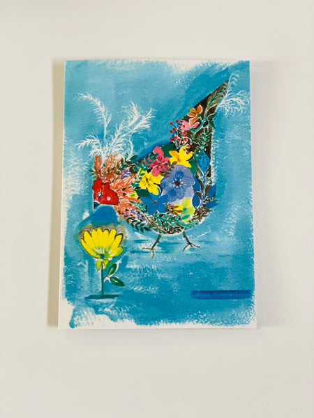 Flamboyant Rooster Card