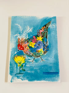 Flamboyant Rooster Card