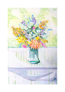 Fine Art Print - Flowers in Vase