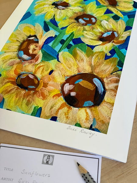 Fine Art Print - Sunflowers