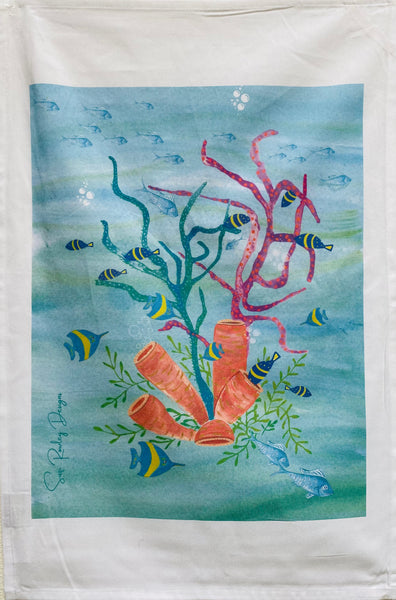 TEA TOWEL - Tropical